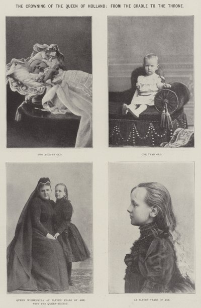 Hollandia királynőjének megkoronázása a bölcsőtől a trónig alkotó: English Photographer