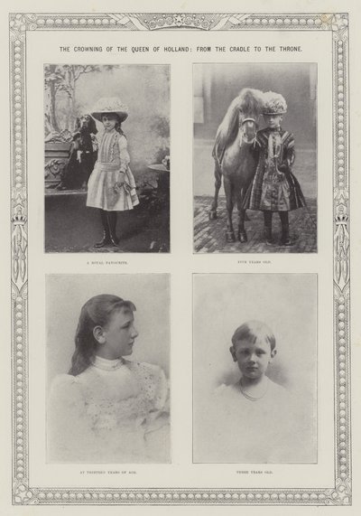 Hollandia királynőjének megkoronázása a bölcsőtől a trónig alkotó: English Photographer