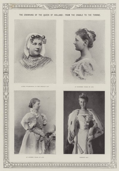 Hollandia királynőjének megkoronázása a bölcsőtől a trónig alkotó: English Photographer