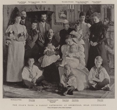 A Czars Tour, egy családi összejövetel a Koppenhága melletti Bernstorfban alkotó: English Photographer
