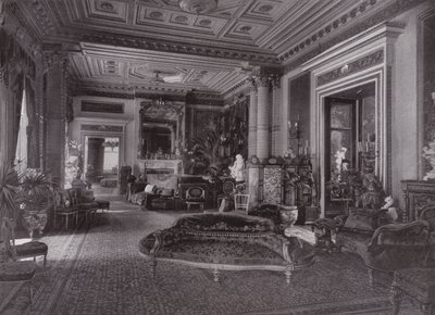 The Drawing Room, Marlborough House alkotó: English Photographer