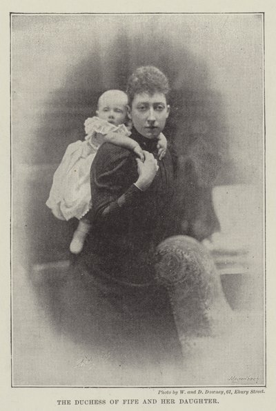 Fife hercegnője és lánya alkotó: English Photographer
