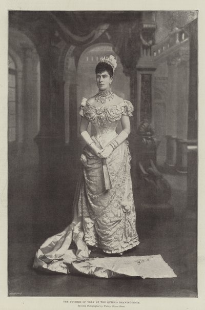 York hercegnője a Queens Drawing Room-ban alkotó: English Photographer