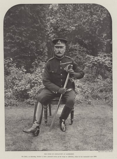 Connaught hercege Aldershotban alkotó: English Photographer