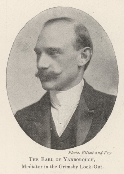 Yarborough grófja, közvetítő a grimsbyi zárlatban alkotó: English Photographer