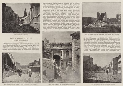 A földrengés Konstantinápolyban alkotó: English Photographer