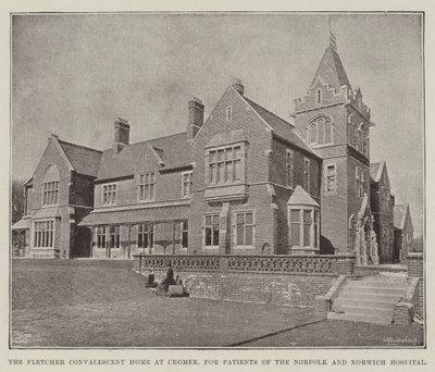 A Fletcher Lábadozó Otthon Cromerben, a Norfolk és Norwich Kórház betegei számára alkotó: English Photographer