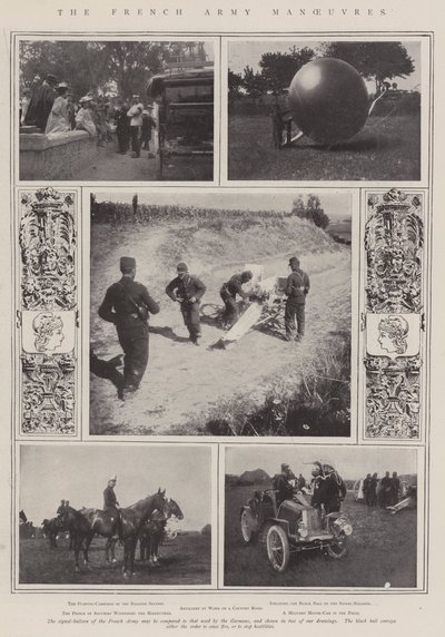 A francia hadsereg manőverei alkotó: English Photographer