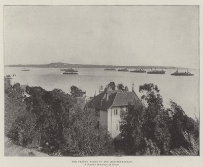 A francia flotta a Földközi-tengeren alkotó: English Photographer