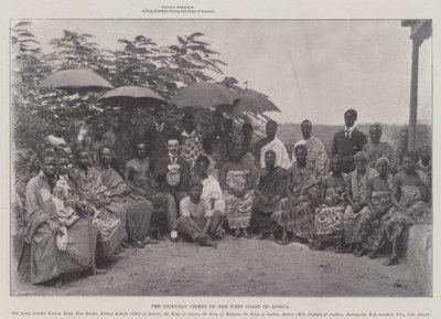 Afrika nyugati partjának barátságos főnökei alkotó: English Photographer