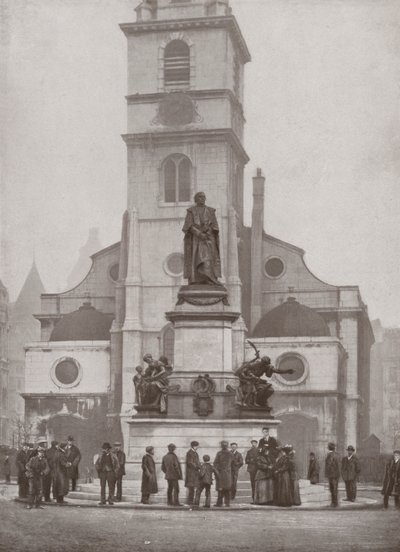 A Gladstone-emlékmű a strandon alkotó: English Photographer