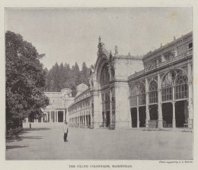 A nagy oszlopcsarnok, Marienbad alkotó: English Photographer