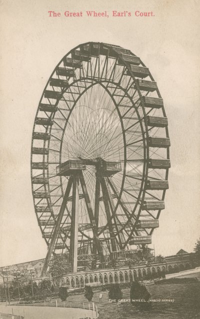The Great Wheel, Earls Court, London alkotó: English Photographer