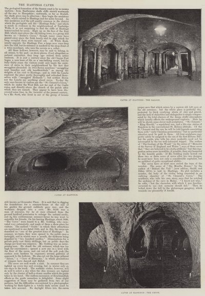 A Hastings-barlangok alkotó: English Photographer