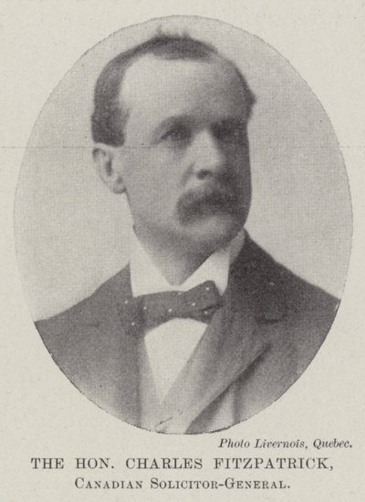 A tisztelt Charles Fitzpatrick, kanadai főügyész alkotó: English Photographer