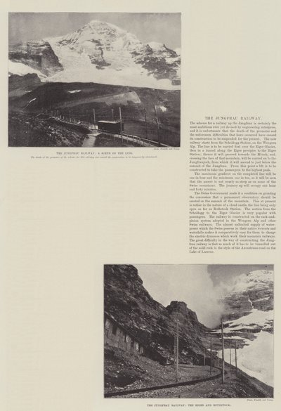 A Jungfrau vasút alkotó: English Photographer