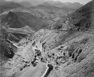 A Khyber-hágó, India északnyugati határa alkotó: English Photographer