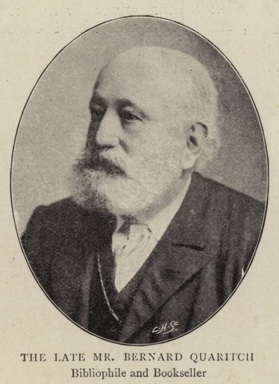 A néhai Bernard Quaritch úr alkotó: English Photographer