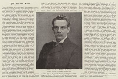A néhai William Black úr alkotó: English Photographer