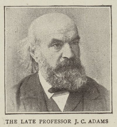 A néhai J. C. Adams professzor alkotó: English Photographer
