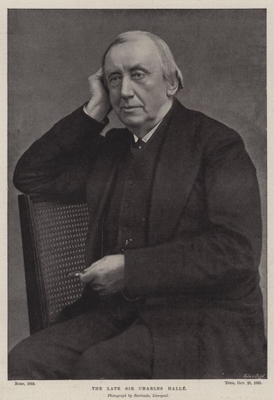 A néhai Sir Charles Halle alkotó: English Photographer