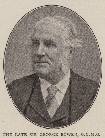 A néhai Sir George Bowen, GCMG alkotó: English Photographer