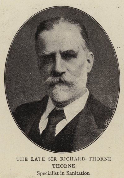 A néhai Sir Richard Thorne Thorne alkotó: English Photographer