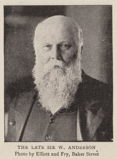 A néhai Sir W Anderson alkotó: English Photographer