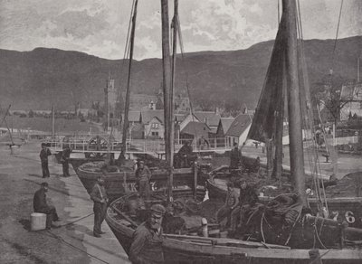 The Locks, Fort Augustus alkotó: English Photographer