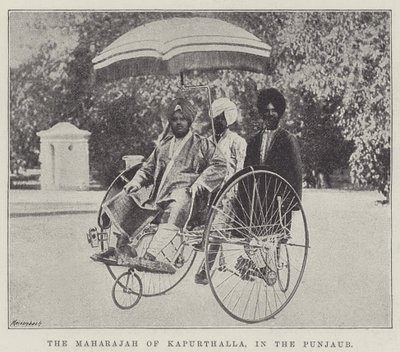 Kapurthala maharadzsája, Pandzsábban alkotó: English Photographer