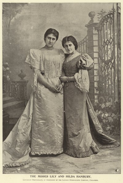 Lily és Hilda Hanbury kisasszonyok alkotó: English Photographer