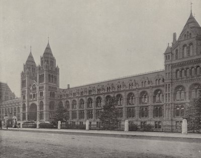 A Természettudományi Múzeum (fekete-fehér fotó) alkotó: English Photographer