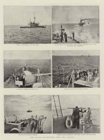 A haditengerészeti manőverek és a kamera alkotó: English Photographer