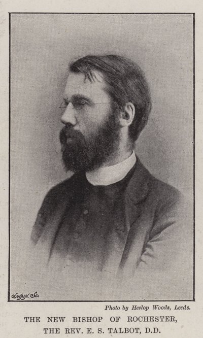 Rochester új püspöke, E S Talbot tiszteletes, DD alkotó: English Photographer