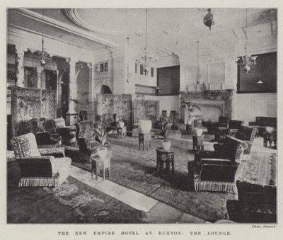 A New Empire Hotel Buxtonban, a Lounge alkotó: English Photographer