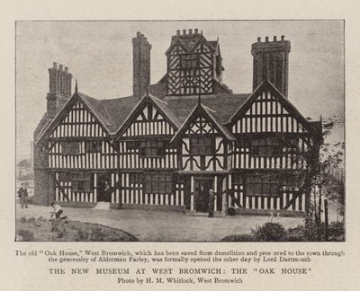 Az Új Múzeum West Bromwichban, az Oak House alkotó: English Photographer