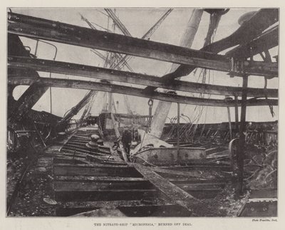 A Nitrate-Ship Micronesia, leégett az alkuból alkotó: English Photographer