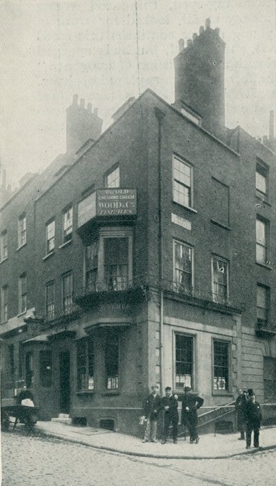 The Old Cheshire Cheese, Surrey Street, Strand, London alkotó: English Photographer