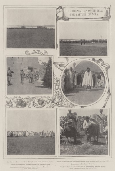 Nigéria megnyitása, Yola elfoglalása alkotó: English Photographer