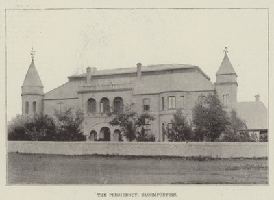 Az elnökség, Bloemfontein alkotó: English Photographer