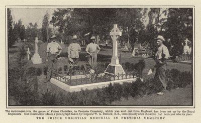 A Prince Christian Memorial a Pretoria temetőben alkotó: English Photographer
