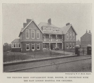 A Princess Mary Lábadozó Otthon, Bognor, kapcsolatban a Kelet-Londoni Gyermekkórházzal alkotó: English Photographer