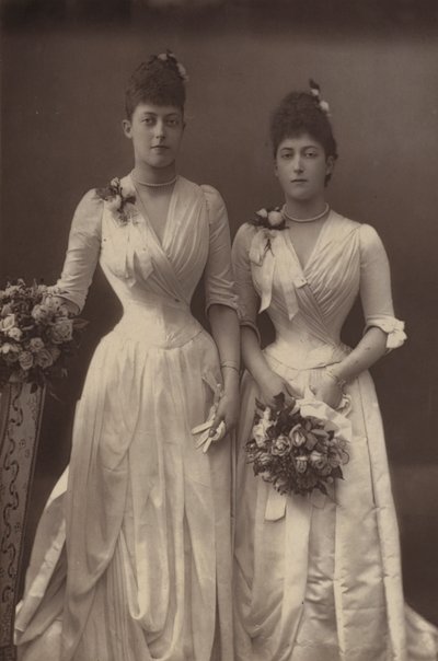 Victoria és Maud walesi hercegnők alkotó: English Photographer
