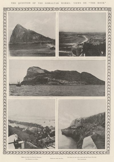 A Gibraltári Művek kérdése, Nézetek a szikláról alkotó: English Photographer
