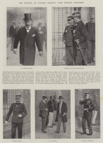 Dreyfus kapitány, néhány nevezetes tanú újbóli tárgyalása alkotó: English Photographer