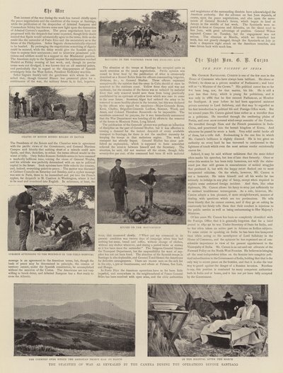 A háború valósága, ahogy a kamera feltárta a Santiago előtti hadműveletek során alkotó: English Photographer