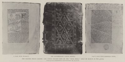 A rekordárú Caxton, a királyi könyv legkiválóbb fennmaradt példánya március 20-án kelt el 2225 fontért. alkotó: English Photographer