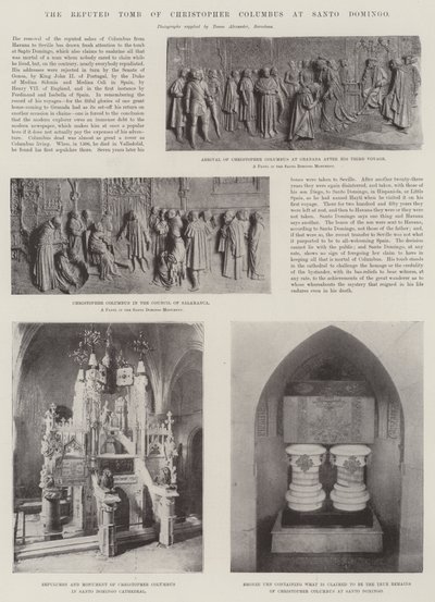 Kolumbusz Kristóf híres sírja Santo Domingóban alkotó: English Photographer