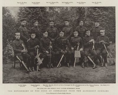 Connaught herceg visszavonulása az Aldershot-parancsnokságtól alkotó: English Photographer
