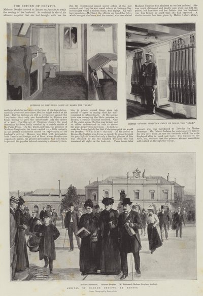 Dreyfus visszatérése alkotó: English Photographer